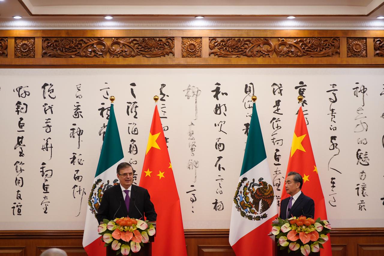 Chancellor Marcelo Ebrard&rsquo;s visit to China ends