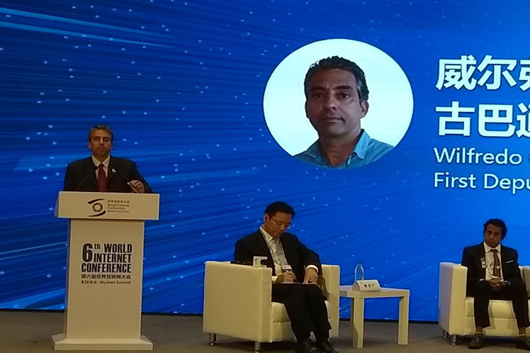 Cuba defends peaceful use of ICTs on Internet appointment in China