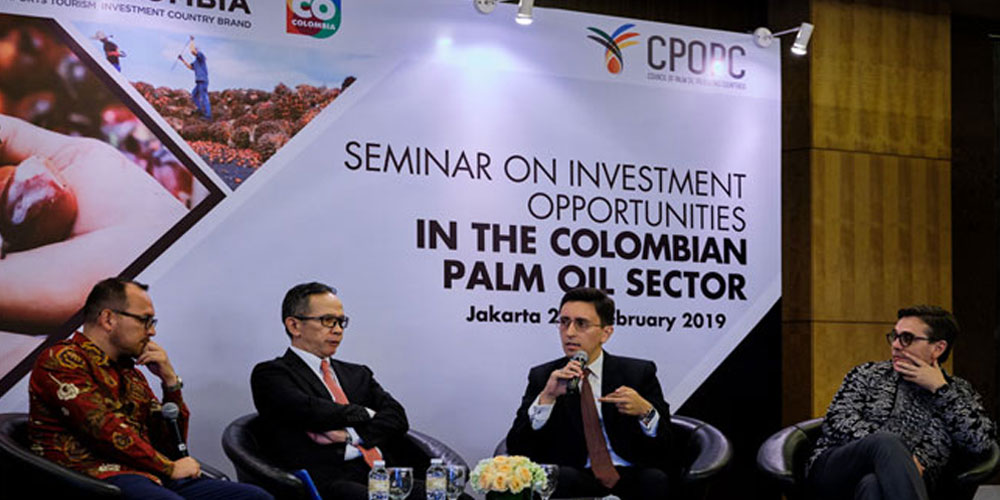  Indonesia seeks investment opportunities in palm oil in Colombia