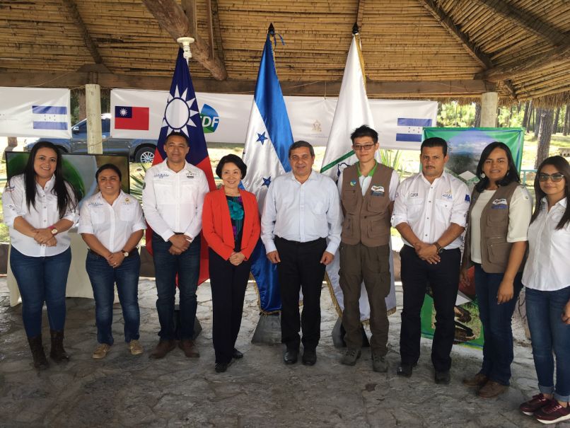 Taiwan y Honduras colaboran en gesti&oacute;n forestal