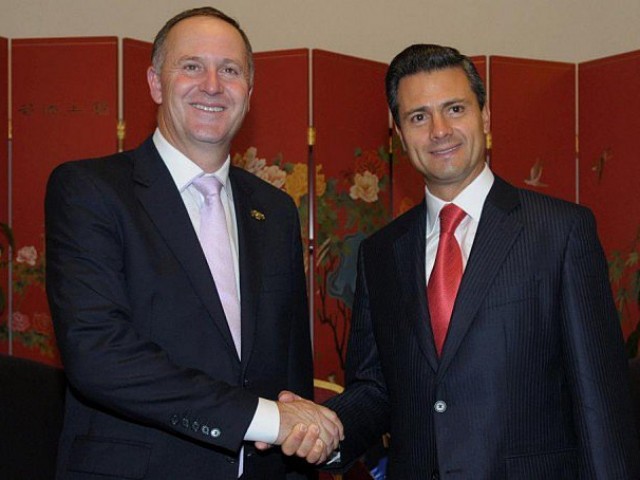 Sostiene el Presidente EPN reuniones bilaterales con los mandatarios de Australia y Nueva Zelandia