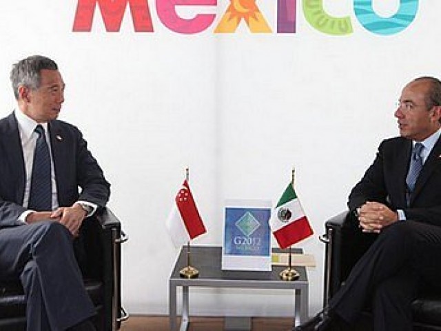 Encuentro sobre la relaci&oacute;n econ&oacute;mica M&eacute;xico - Singapur