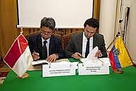 Indonesia respalda iniciativa Yasun&iacute; ITT y suscribe Memorando de entendimiento con el gobierno de Ecuador.