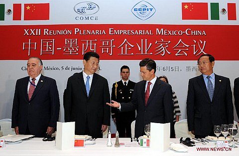 Chinese and Mexican President Attends China- Mexico Entrepreneurs Conference