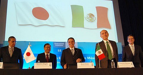 M&eacute;xico y Jap&oacute;n firman el Protocolo Modificatorio del Acuerdo para el Fortalecimiento de la asociaci&oacute;n econ&oacute;mica (AAE)
