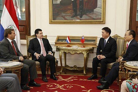El presidente Cartes expres&oacute; deseo de continuar cooperaci&oacute;n bilateral con Taiw&aacute;n