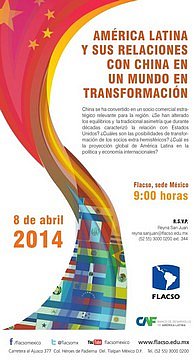 Am&eacute;rica Latina y sus relaciones con China en un mundo en transformaci&oacute;n.