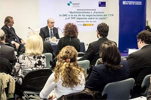 Seminario Internacional &ldquo;Multilateralismo o fractura: la OMC a la luz de las negociaciones del TTIP y el TPP. Impactos sobre la regi&oacute;n&rdquo;