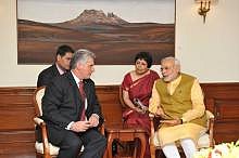 Provechosa visita del primer vicepresidente de Cuba a la India