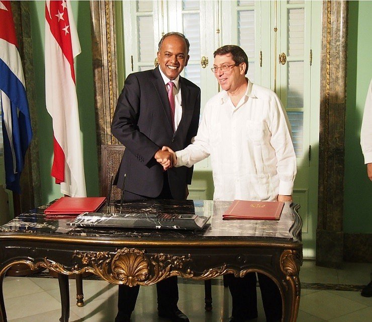 MFA Press Statement: Visit of Minister for Foreign Affairs and Minister for Law K Shanmugam to the Republic of Cuba, 22 to 24 June 2015