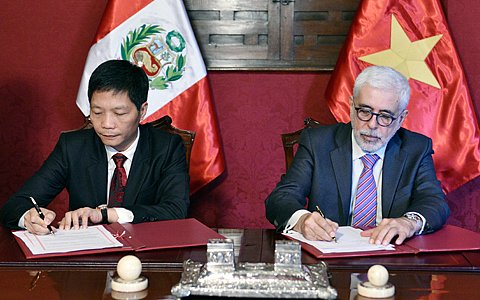 Acuerdo para el establecimiento de la Comisi&oacute;n Intergubernamental de Asuntos Econ&oacute;micos y Cooperaci&oacute;n T&eacute;cnica entre el Per&uacute; y Vietnam