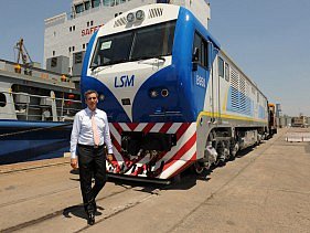 Randazzo viaj&oacute; a China por las locomotoras de cargas
