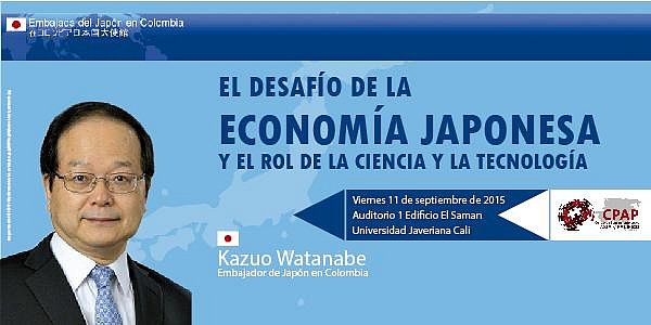 Embajador de Jap&oacute;n en Colombia estar&aacute; hoy en la Javeriana Cali