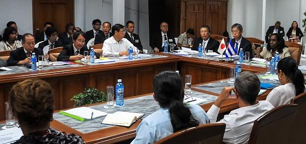 Sesion&oacute; Comit&eacute; Conjunto p&uacute;blico-privado cubano-japon&eacute;s