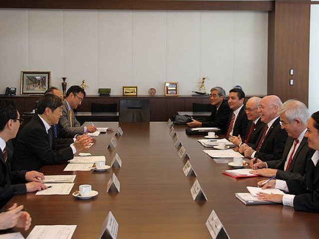 El Canciller Loizaga se reuni&oacute; en Tokio con el Presidente de la JICA para examinar el estado de la cooperaci&oacute;n bilateral