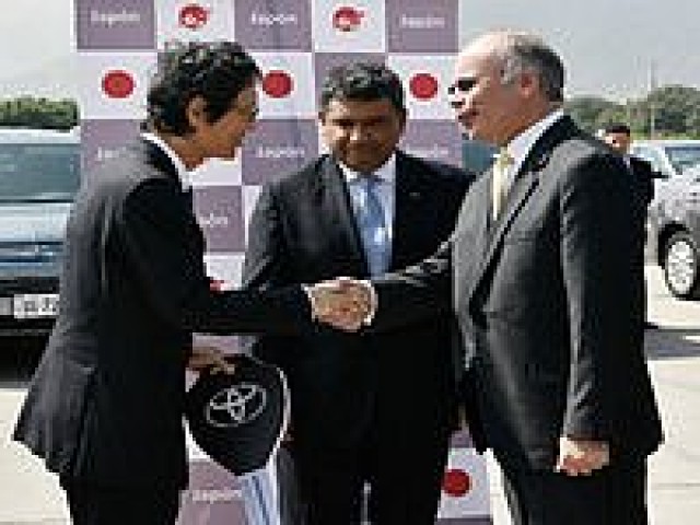 Gobierno de Jap&oacute;n entrega donaci&oacute;n de flota de veh&iacute;culos ecol&oacute;gicos de &uacute;ltima generaci&oacute;n