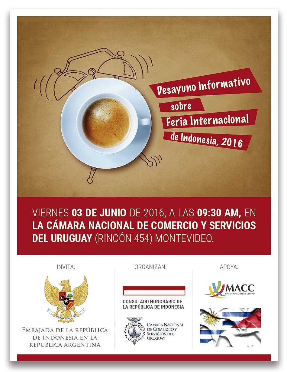 Desayuno informativo sobre Feria Internacional de Indonesia