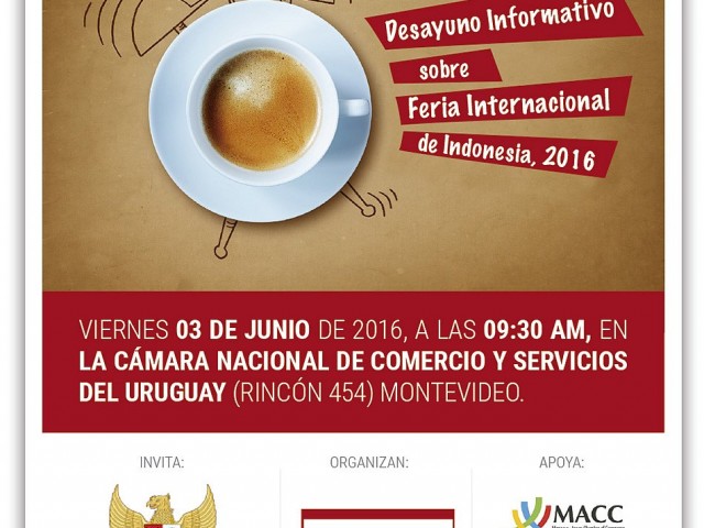 Desayuno informativo sobre Feria Internacional de Indonesia