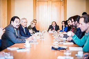 Canciller Mu&ntilde;oz recibi&oacute; en audiencia a representantes de la plataforma &ldquo;Chile mejor sin TPP&rdquo;
