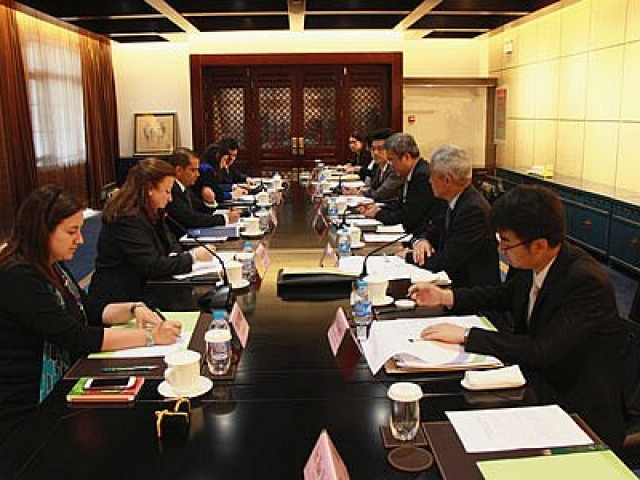 Director General de Am&eacute;rica Latina y el Caribe de la Canciller&iacute;a Zhu Qingqiao Celebra Consulta Bilateral con Ramos, Director General de Asia, &Aacute;frica y Ocean&iacute;a de la Canciller&iacute;a de Colombia