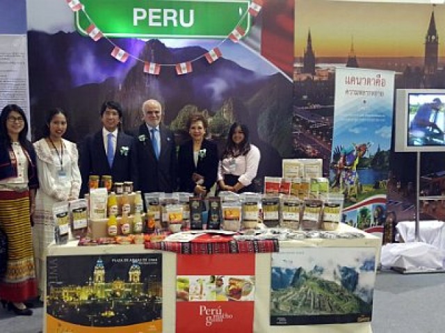 Promocionan productos andinos en Tailandia