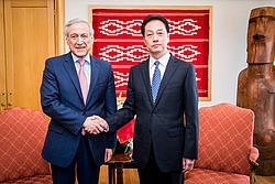 Viceministro de Relaciones Exteriores Wang Chao visita a Chile