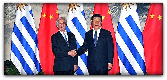 Audiencia del se&ntilde;or Presidente V&aacute;zquez con su par Chino, Xi Jinping
