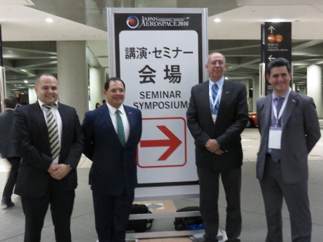 Promocionan el sector aeroespacial mexicano en Tokio