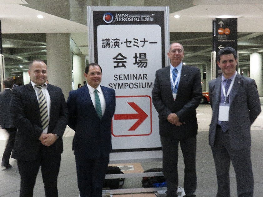Promocionan el sector aeroespacial mexicano en Tokio
