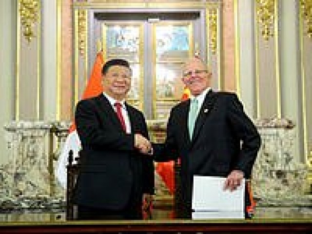 Per&uacute; y China suscriben acuerdos en el marco de Visita de Estado del Presidente de China