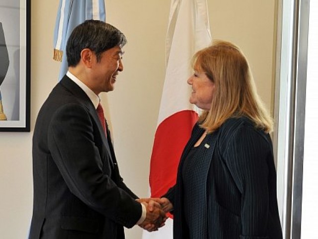 Malcorra recibi&oacute; al Presidente de JICA, Shinichi Kitaoka