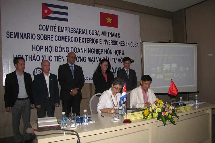 Nuevas acciones para mayores nexos econ&oacute;micos Vietnam-Cuba