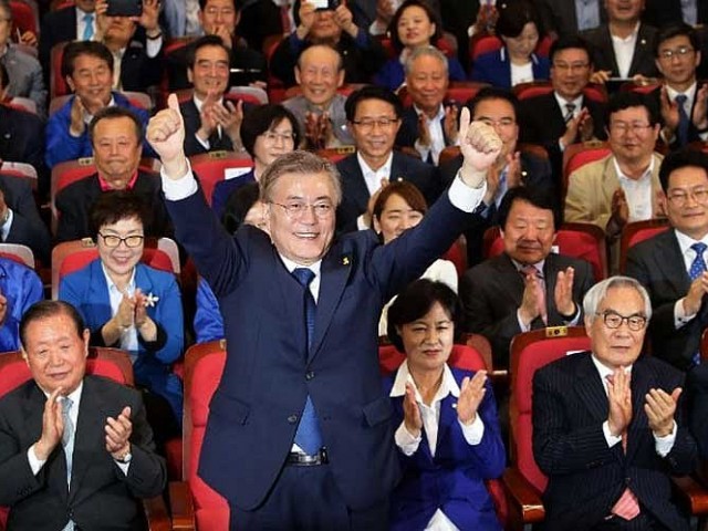 Candidato liberal, Moon Jae-In, gana elecciones en Corea del Sur