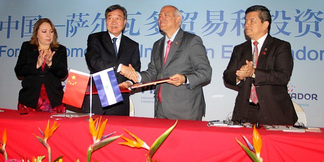 El Salvador y China fortalecen relaciones comerciales