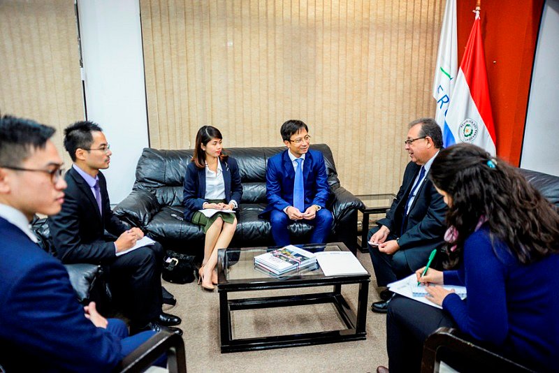 Resaltan relaci&oacute;n comercial positiva entre Vietnam y Paraguay