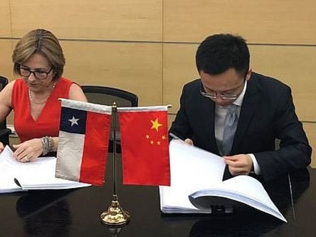 Concluye revisi&oacute;n legal del Protocolo de profundizaci&oacute;n Chile - China