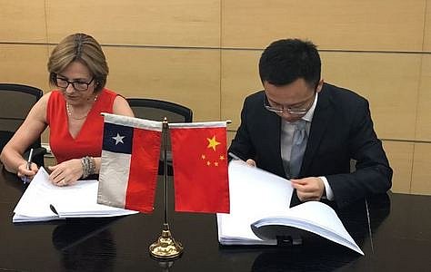 Concluye revisi&oacute;n legal del Protocolo de profundizaci&oacute;n Chile - China