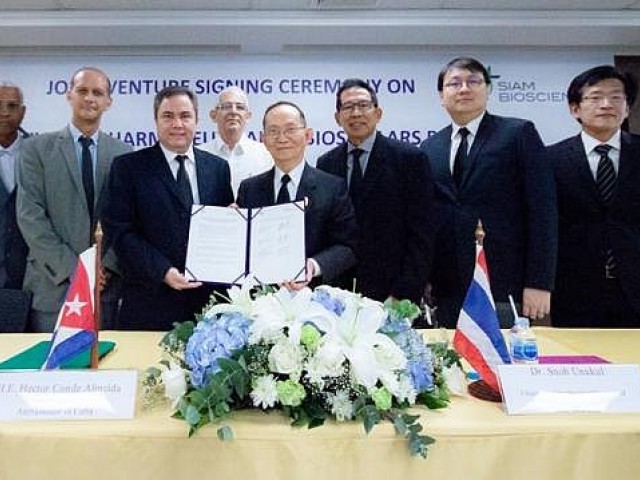 Tailandia y Cuba fortalecen cooperaci&oacute;n bilateral en el campo de la biotecnolog&iacute;a