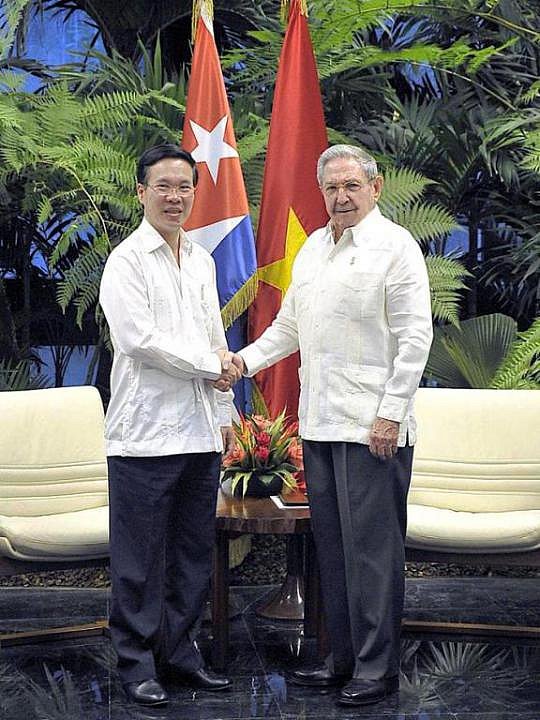 Recibi&oacute; Ra&uacute;l a alto dirigente del Partido Comunista de Vietnam