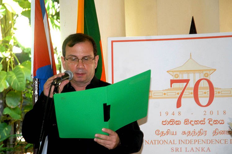 Abogan en Cuba por fortalecer nexos fraternales con Sri Lanka