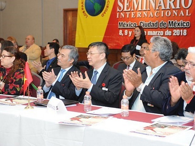 Vietnam participa en seminario de partidos de izquierda en M&eacute;xico