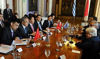 The Foreign Minister of Uruguay highlighted the importance of trade relations with China