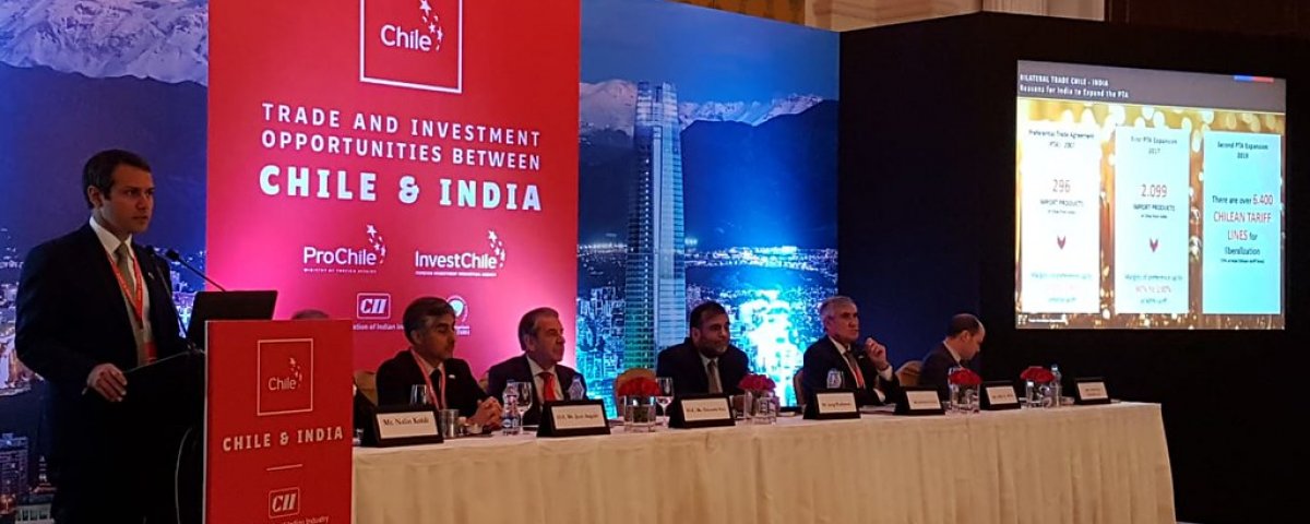 Chile and India begin negotiation to expand trade agreement