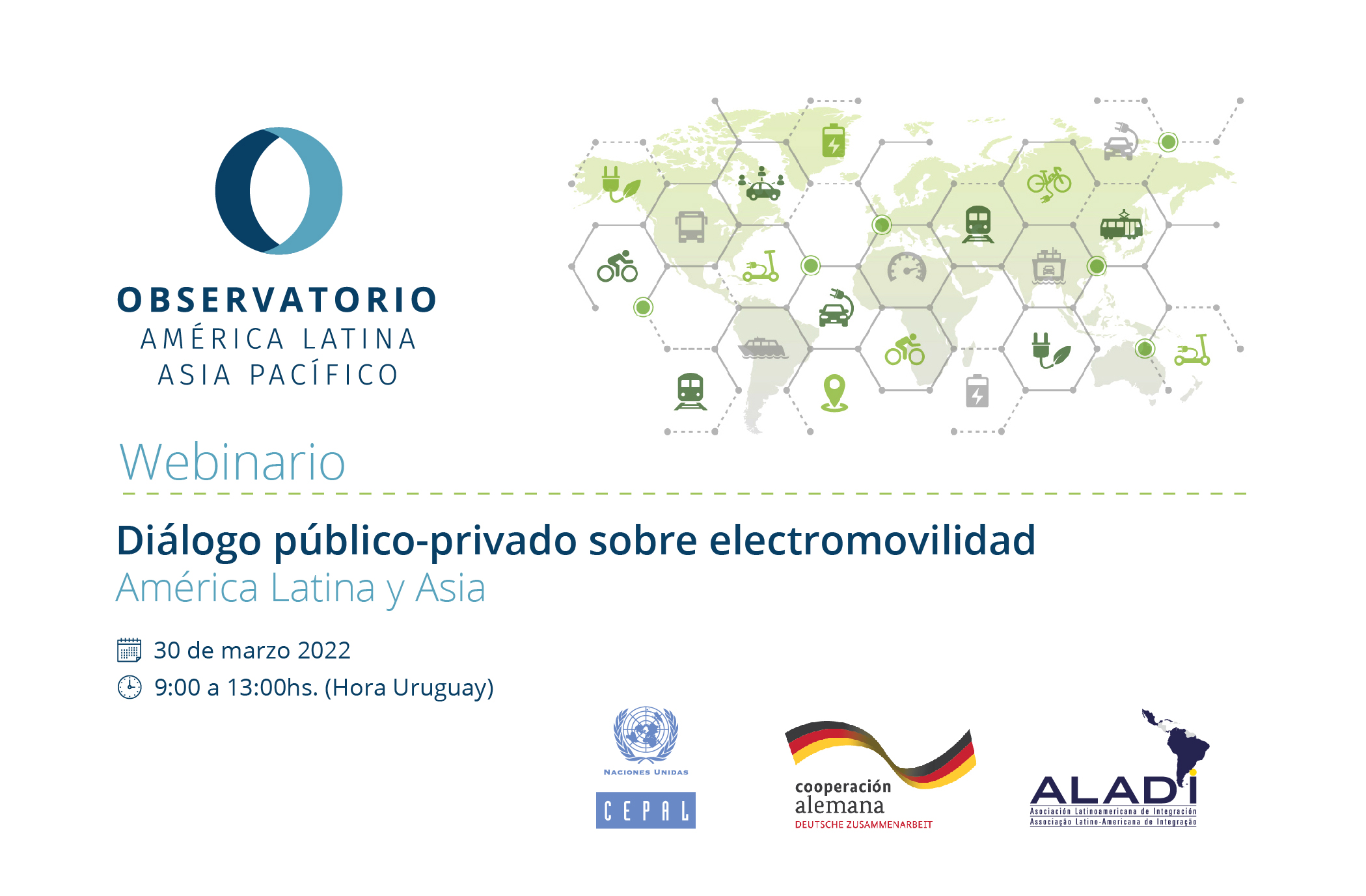 Di&aacute;logo P&uacute;blico-Privado sobre Electromovilidad: Am&eacute;rica Latina-Asia