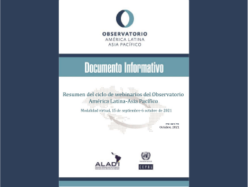 Resumo do ciclo de webin&aacute;rios do Observat&oacute;rio Am&eacute;rica Latina-&Aacute;sia Pac&iacute;fico
