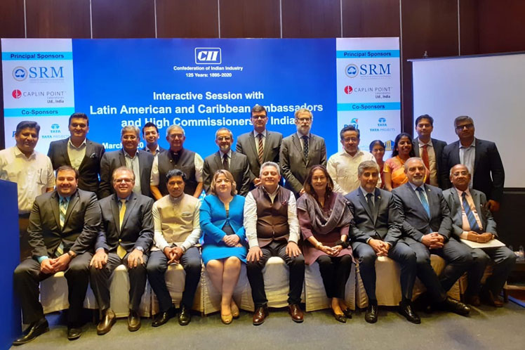 Latin Diplomatics held appointment with Indian Industry Confederation